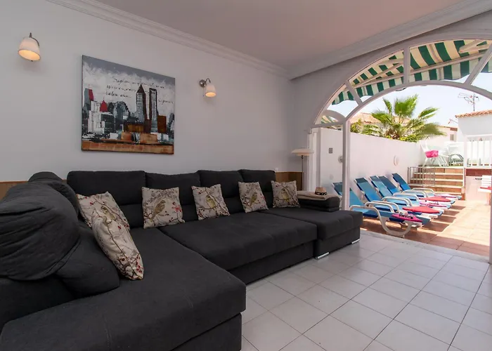 In Americas Private Pool Hot Tub * Playa de las Americas (Tenerife)